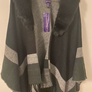 Madden girl winter poncho